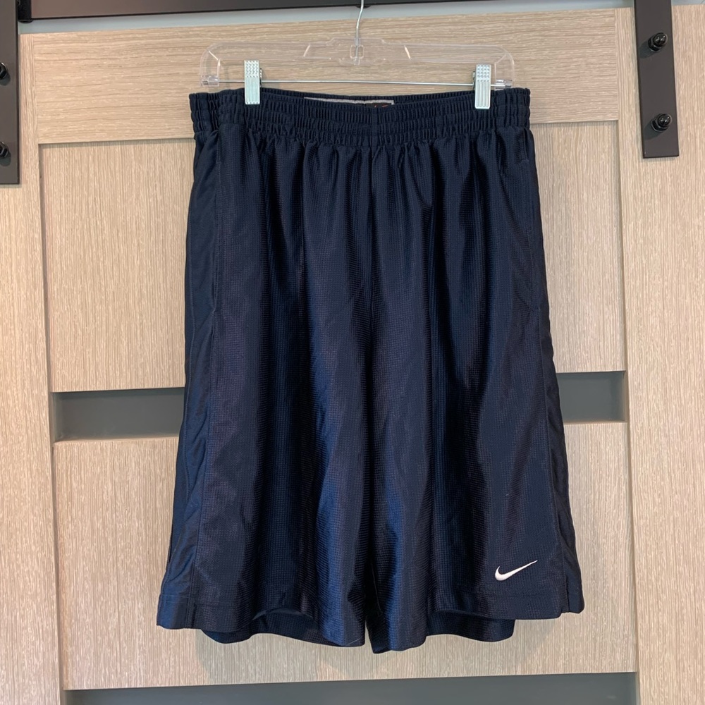Nike men’s basketball shorts blue